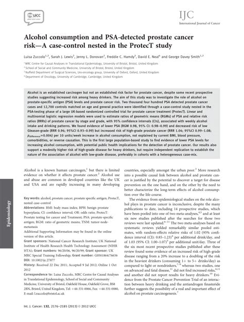 alcohol and psa test|Association between Alcohol Intake and Prostate Cancer .